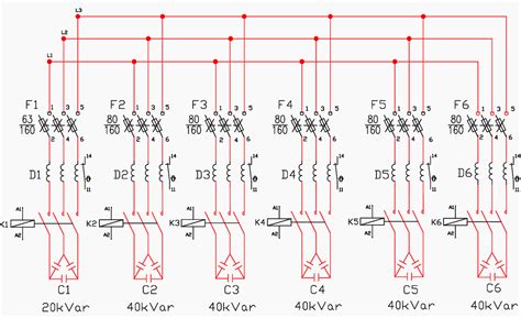 single phase capacitor bank diagram